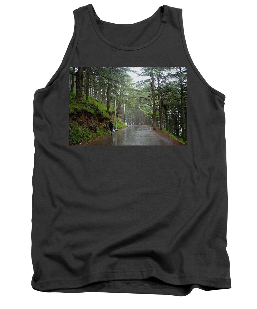 Sun Tank Top featuring the photograph The atlas mount by Andy Bucaille