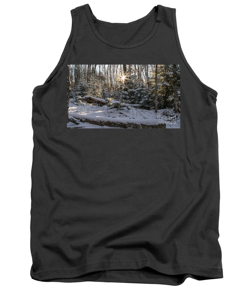 Bald Mountain Tank Top featuring the photograph The Beauty of the Journey by Jan Mulherin