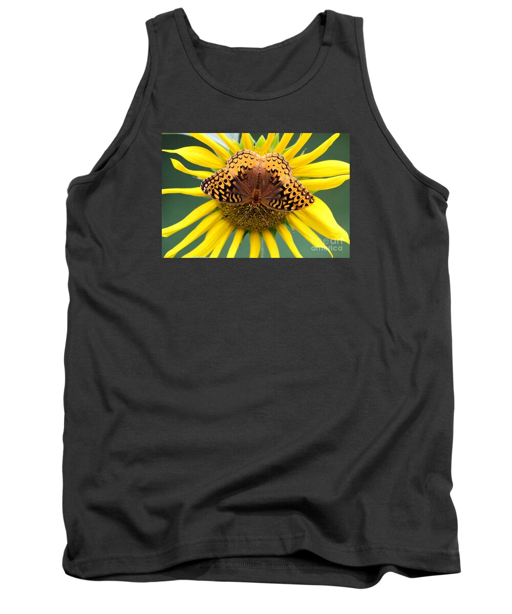 Butterfly Tank Top featuring the photograph The Butterfly Effect by Tina LeCour