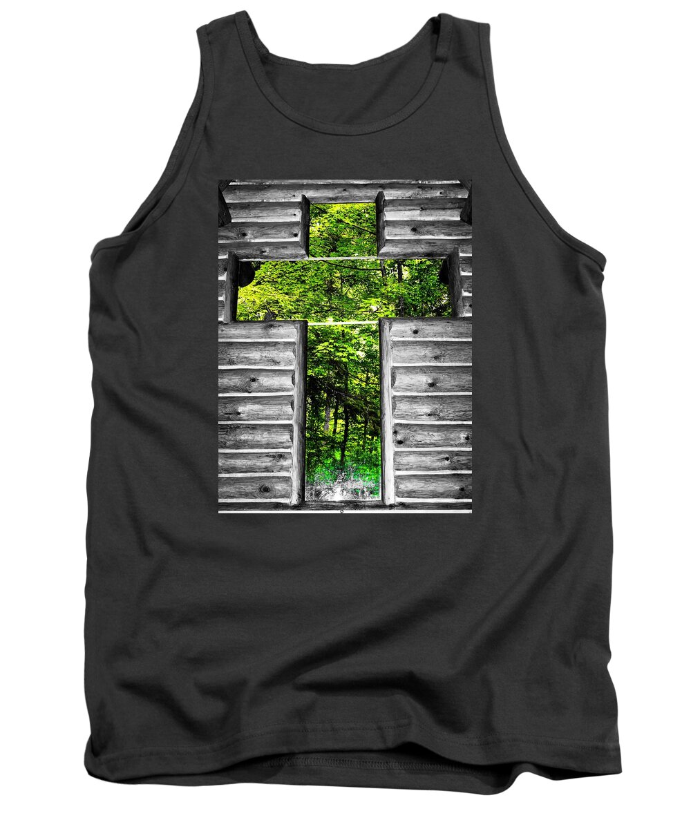  Tank Top featuring the photograph The Carpenters cross by Daniel Thompson