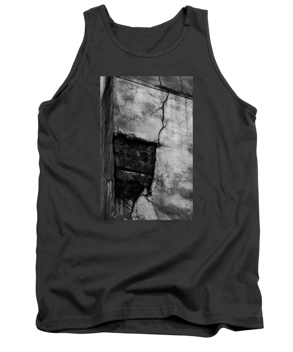Crack Tank Top featuring the photograph The crack by Emme Pons