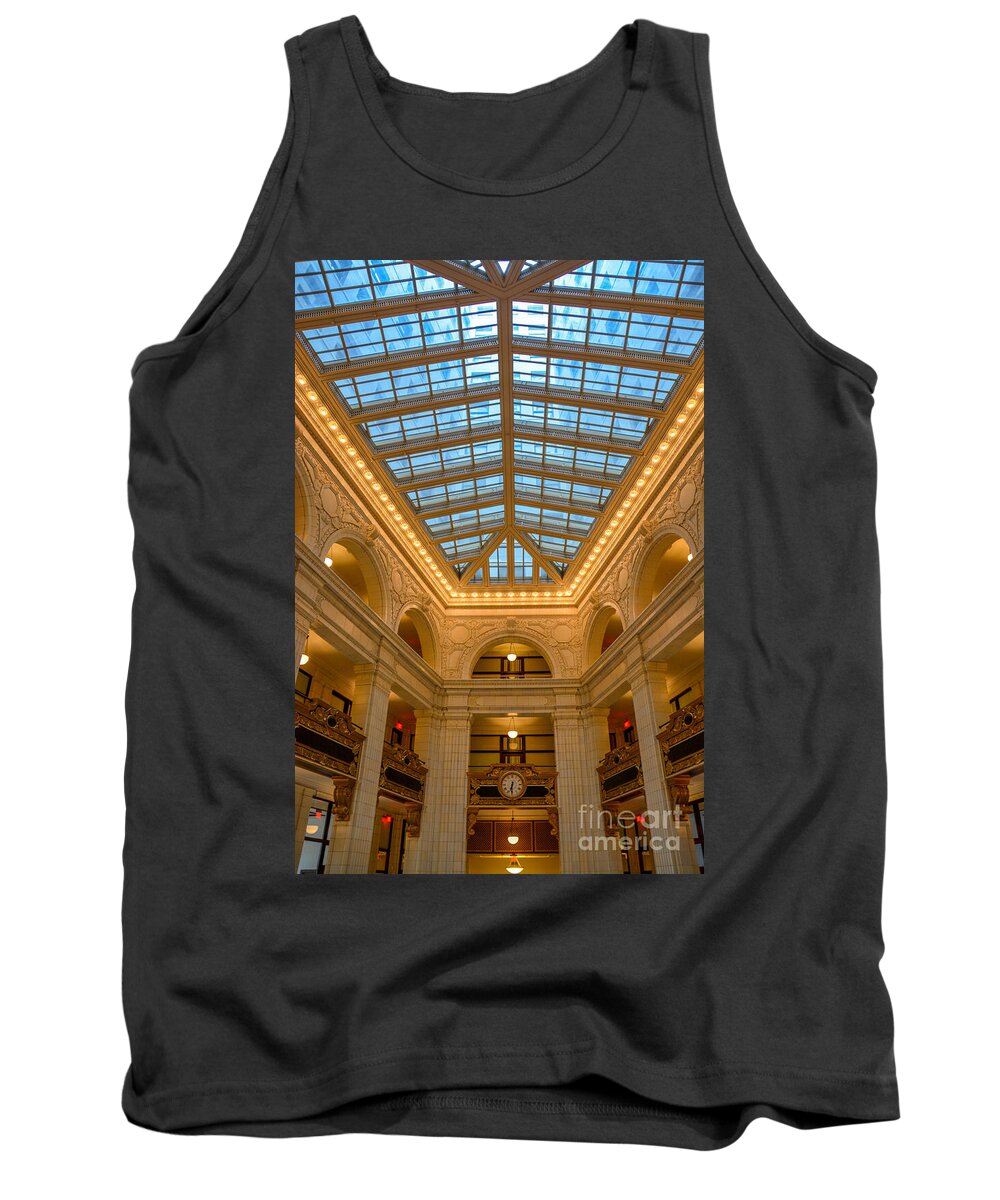 David Whitney Building Tank Top featuring the photograph The David Whitney Building by Randy J Heath