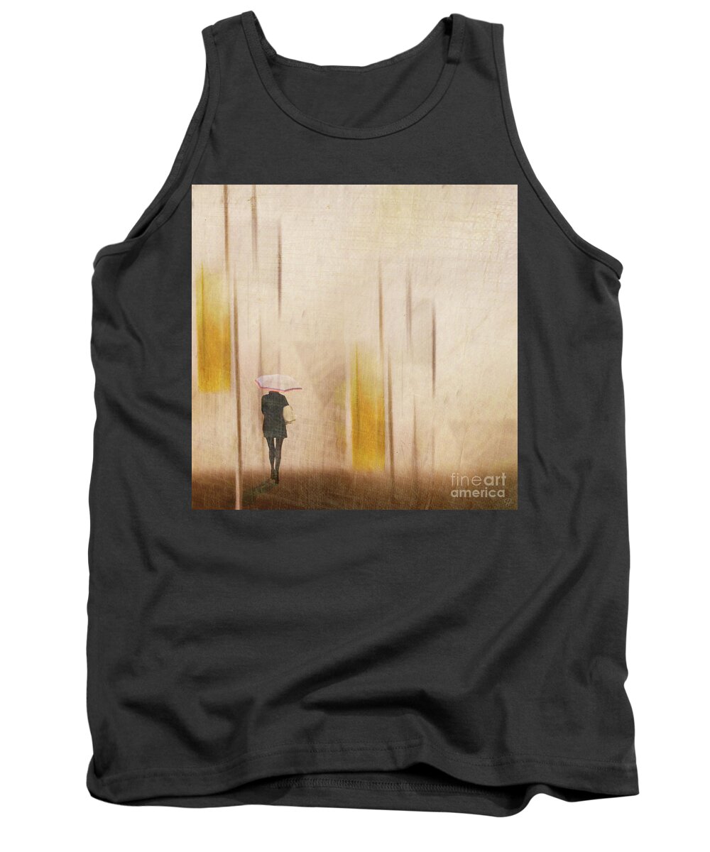 Autumn Tank Top featuring the photograph The Edge of Autumn by LemonArt Photography