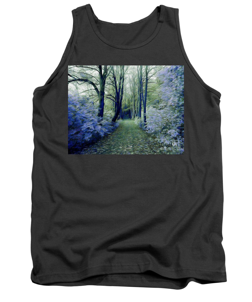 Strange Tank Top featuring the digital art The Enchanted Wood by Chris Armytage