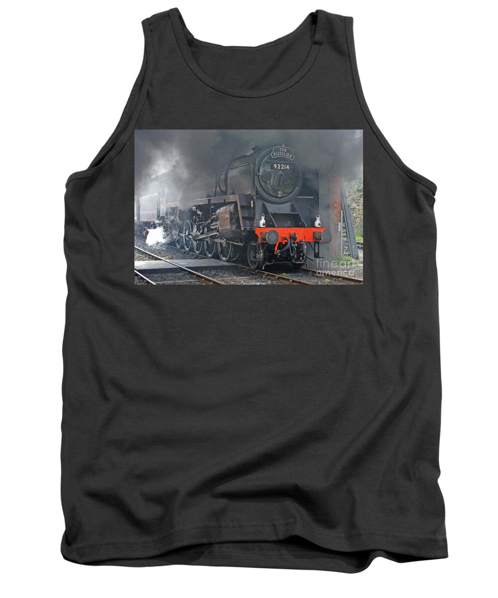 Steam Tank Top featuring the photograph The Fusilier by David Birchall