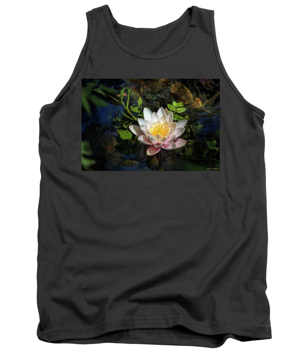 Lotus Tank Top featuring the photograph The Lotus Flower by Michael McKenney