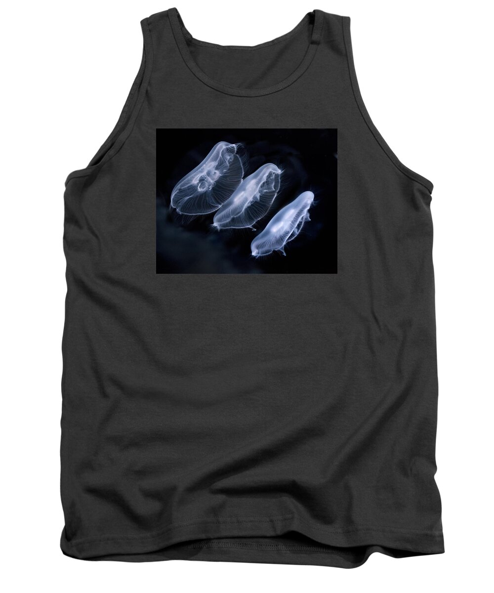 Abstract Tank Top featuring the photograph The Lucent Ballet by Denise Dube