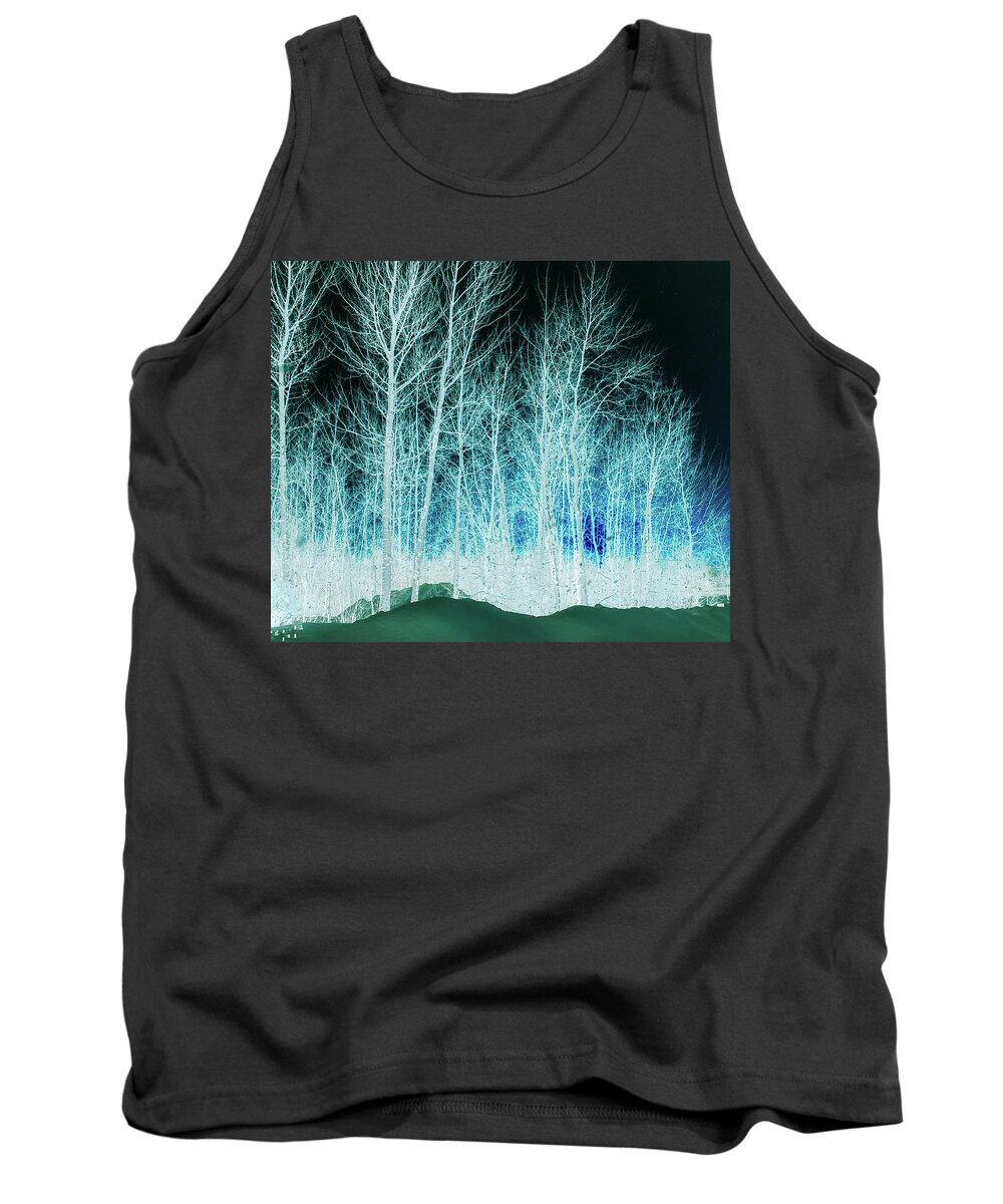Magic Tank Top featuring the photograph The magic forest by Cristina Stefan