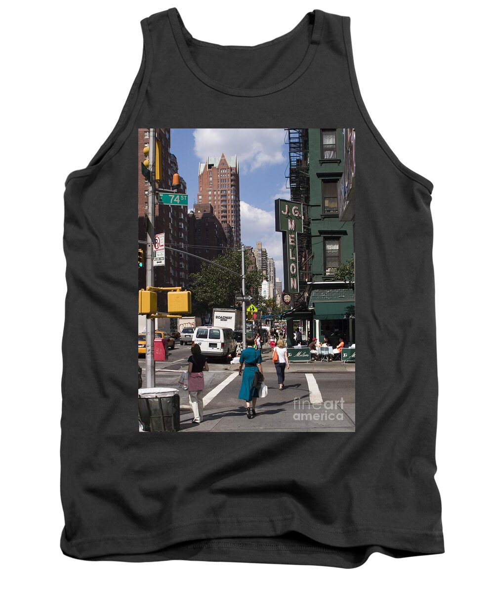 Woman Tank Top featuring the photograph The Manhattan Sophisticate by Madeline Ellis