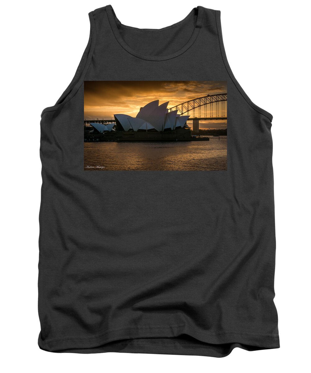 Opera Tank Top featuring the photograph The Opera House by Andrew Matwijec