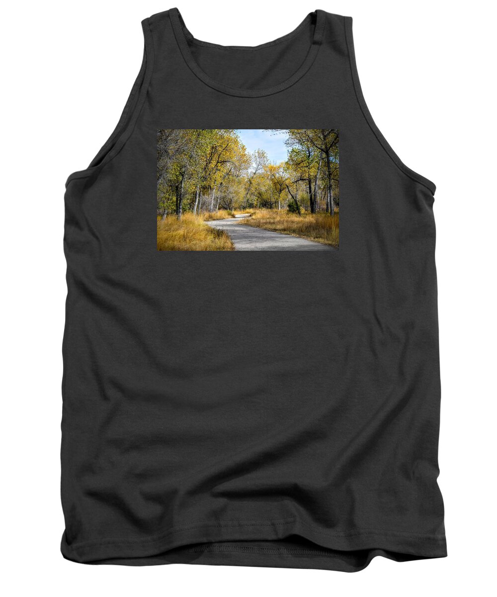 Path Tank Top featuring the photograph The Path by Michael Brungardt