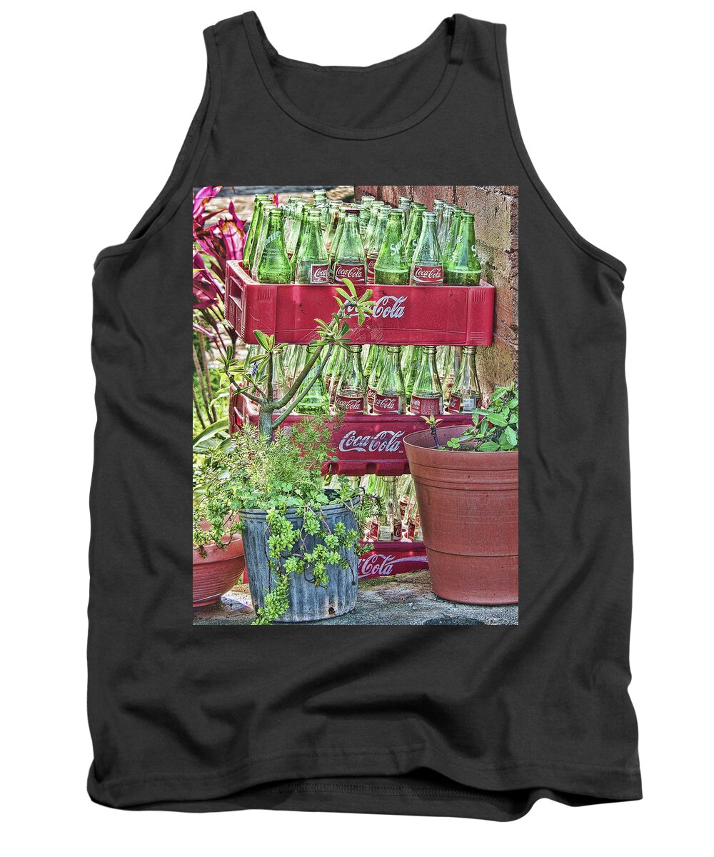 Coca-cola Tank Top featuring the photograph Things Go Better With Coke by Bert Peake