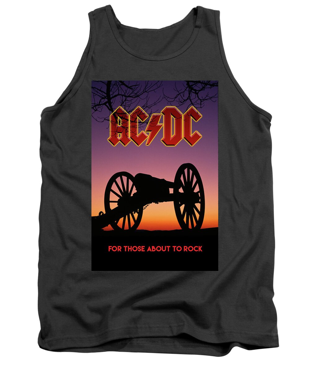 Music Tank Top featuring the digital art Those that Rock by Gary Grayson