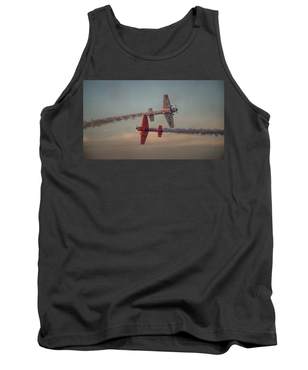 Tiger Yak 55 Tank Top featuring the photograph Tiger Yak 55 by Dorothy Cunningham