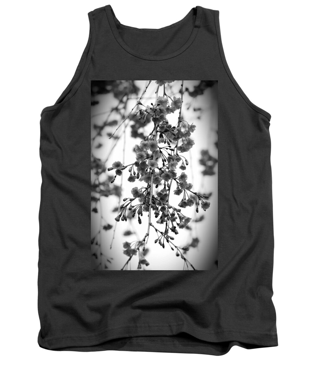 Cherry Blossom Trees Tank Top featuring the photograph Tiny Buds And Blooms by Angie Tirado