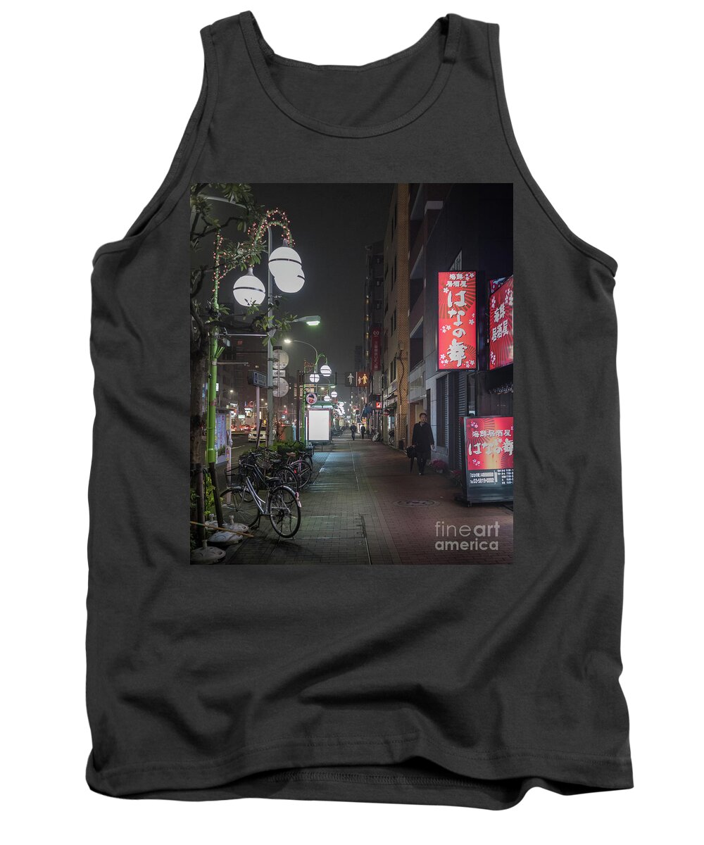 People Tank Top featuring the photograph Tokyo Streets, Asakusa, Japan by Perry Rodriguez