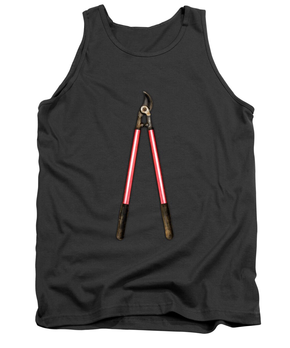 Blade Tank Top featuring the photograph Tools On Wood 1 by YoPedro
