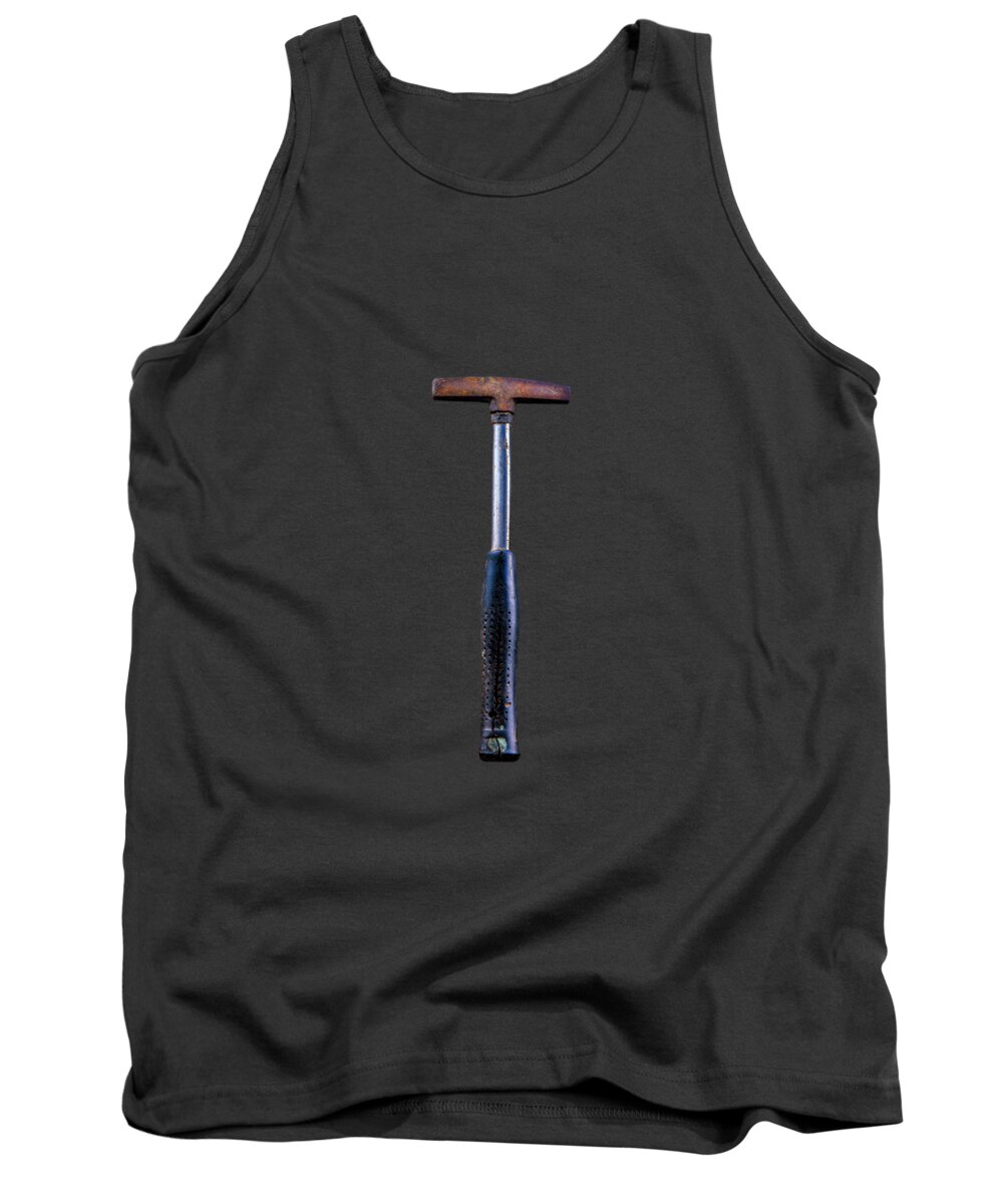Art Tank Top featuring the photograph Tools On Wood 74 on BW by YoPedro