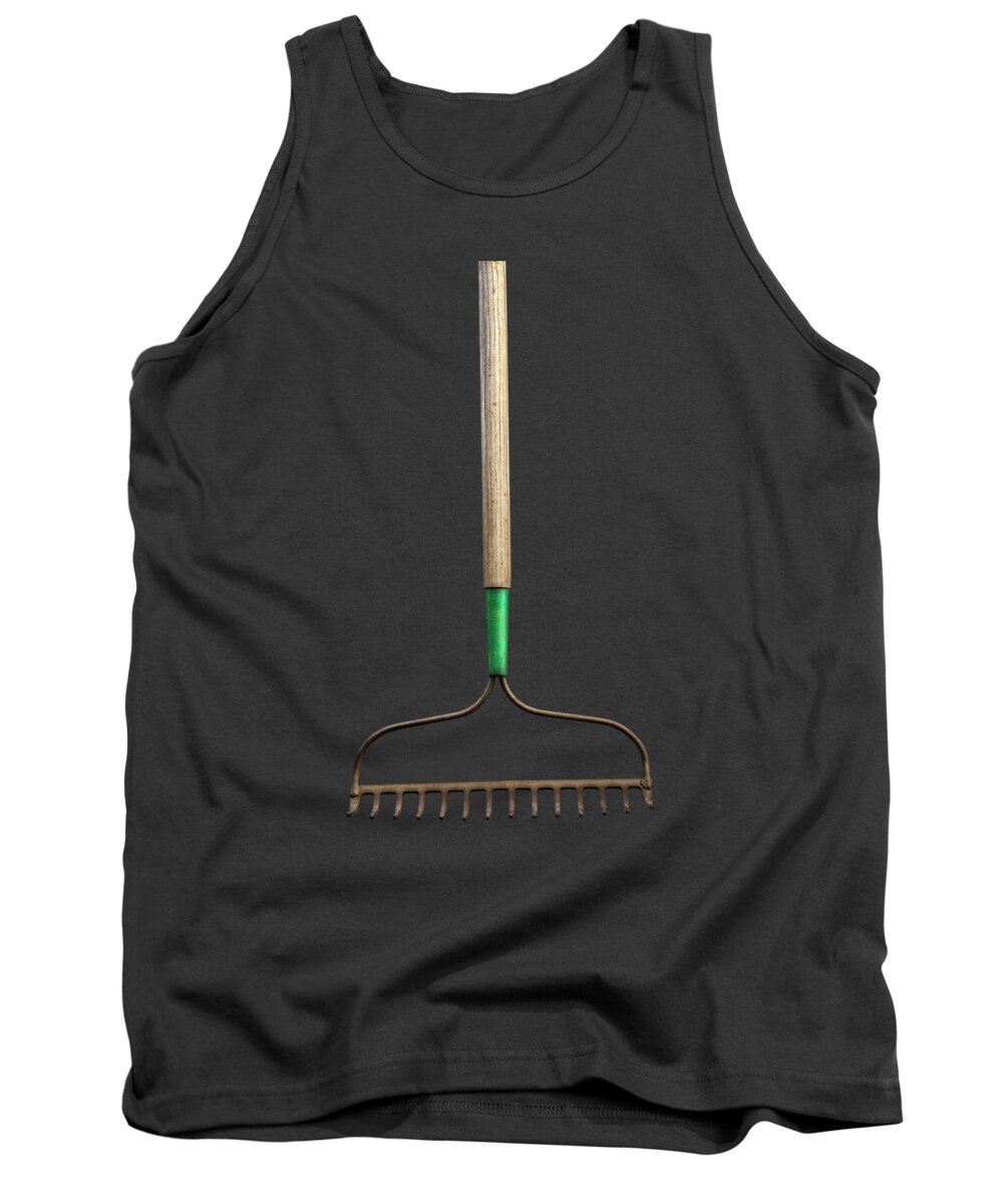 Art Tank Top featuring the photograph Tools On Wood 9 on BW by YoPedro