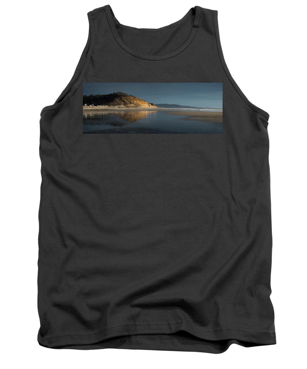 San Diego Tank Top featuring the photograph Torrey Pines Sky and Clouds by William Dunigan