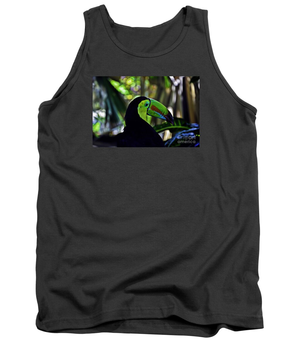 Toucan Tank Top featuring the photograph Toucan by PatriZio M Busnel