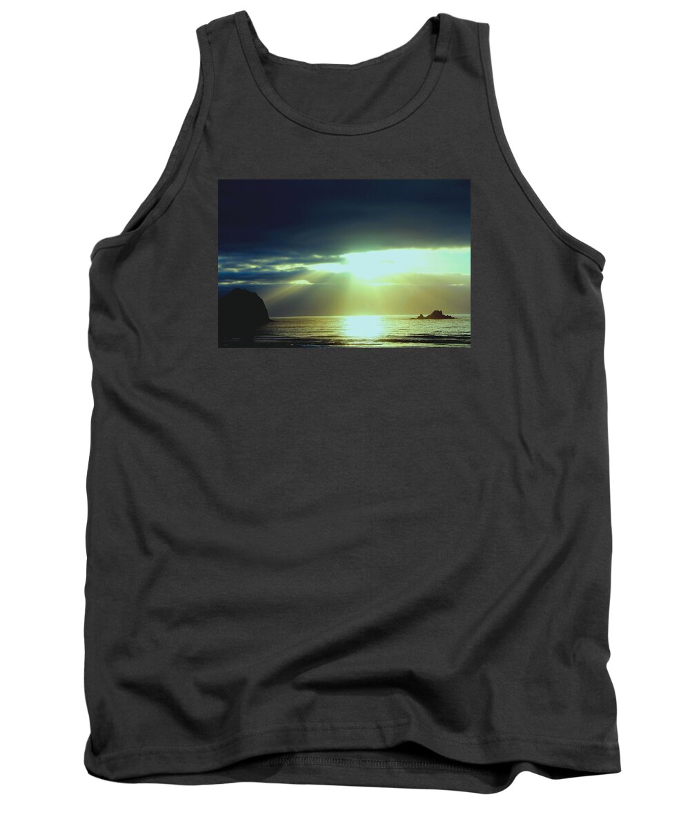Clouds Tank Top featuring the photograph Touched from Above by Charlene Reinauer