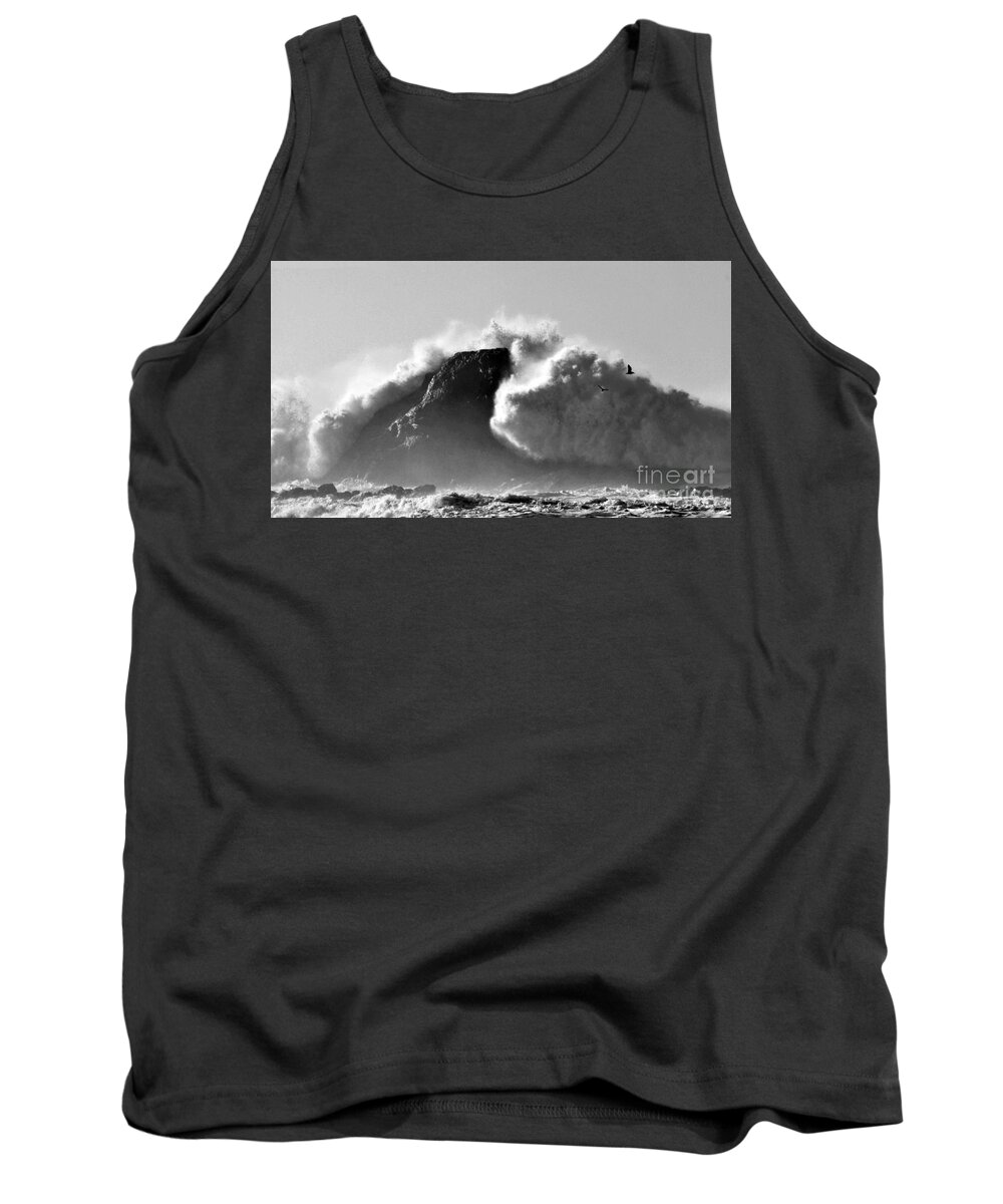 Seascape Tank Top featuring the photograph Tremendous by Sheila Ping