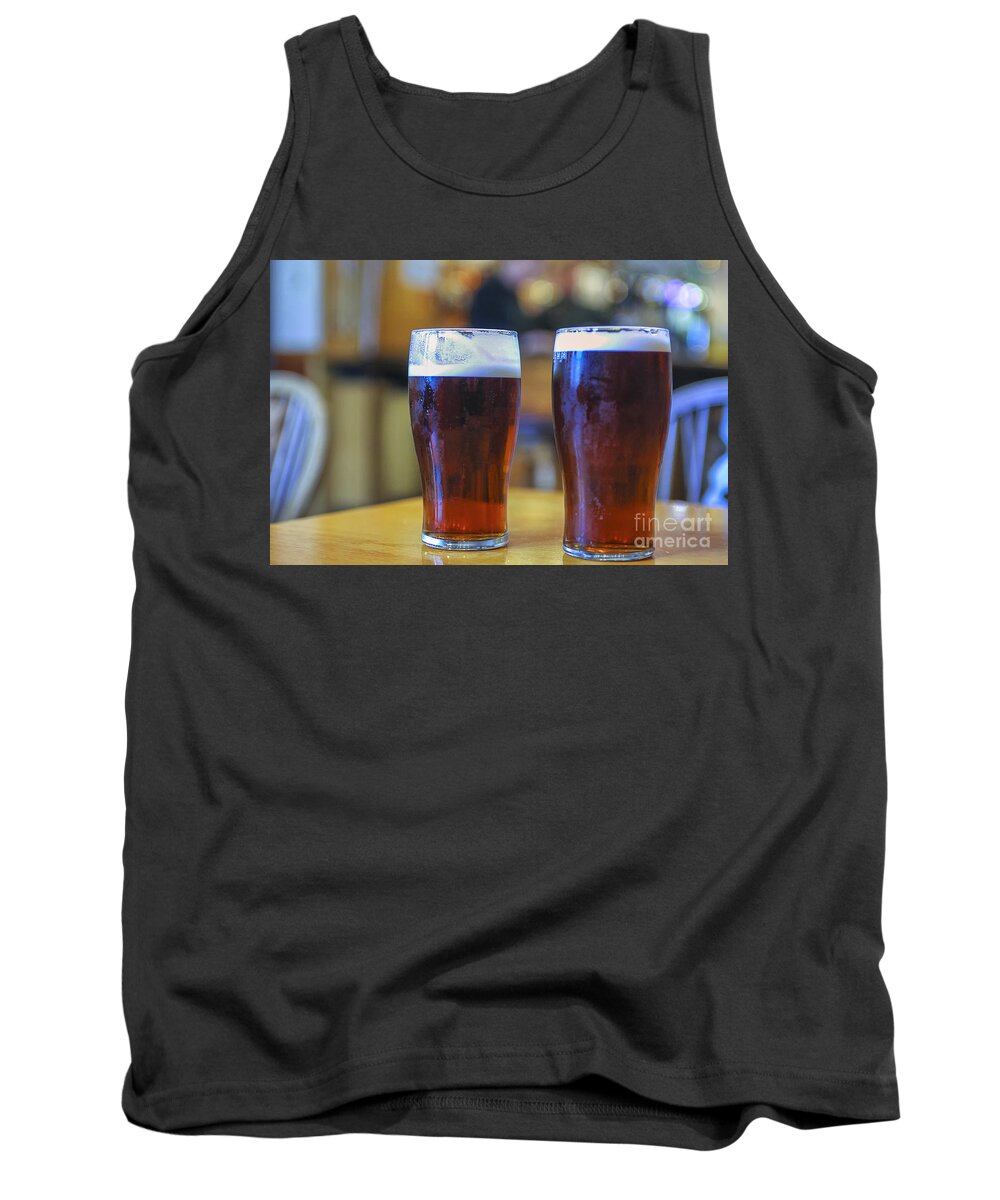 Alcohol Tank Top featuring the photograph Two bitters by Patricia Hofmeester