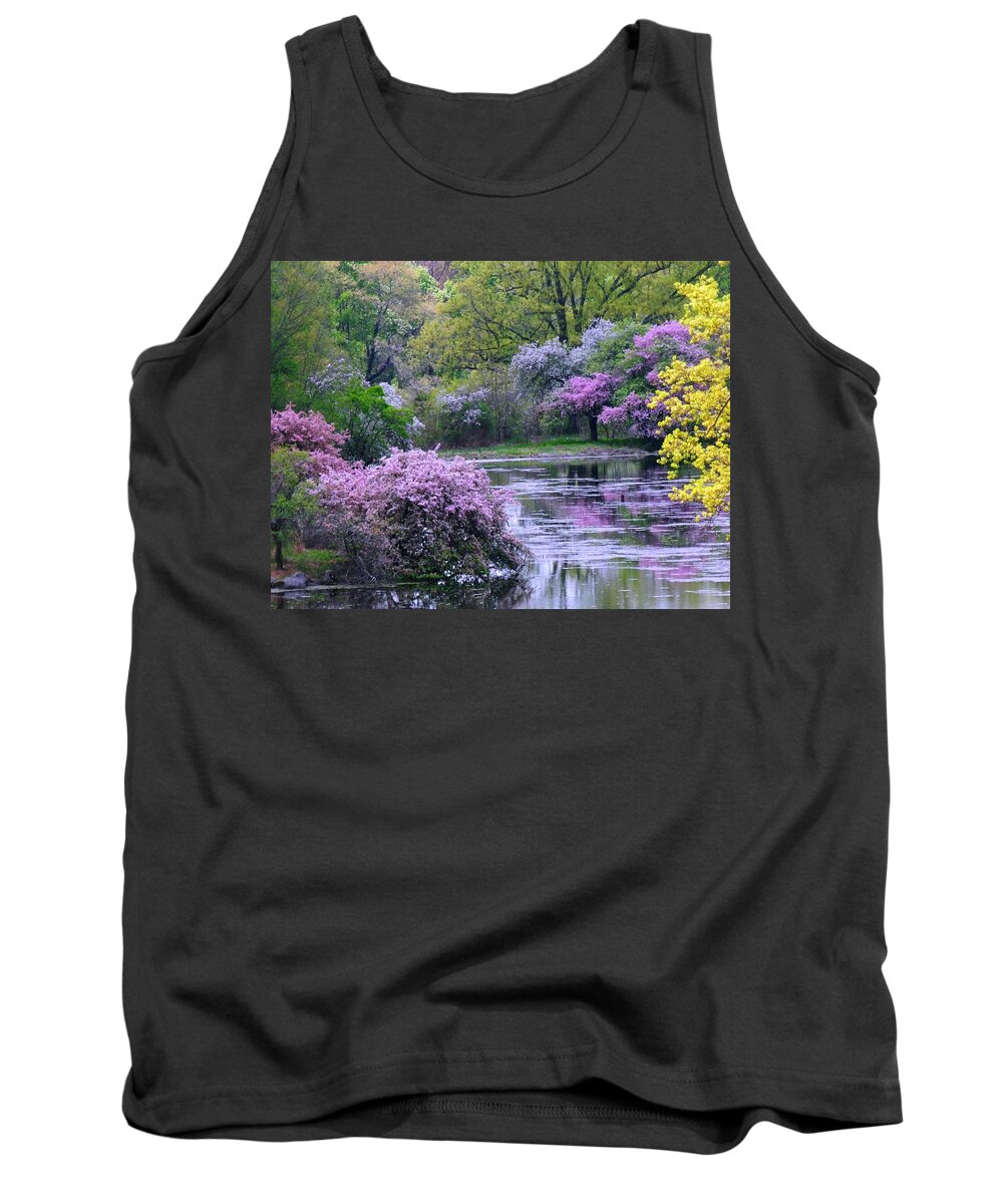 Spring Tank Top featuring the photograph Under Spring's Spell by Living Color Photography Lorraine Lynch