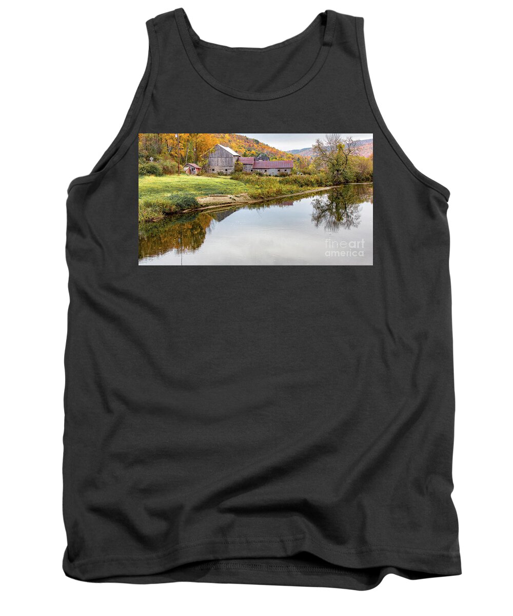 Vermont Tank Top featuring the photograph Vermont Countryside by Rod Best