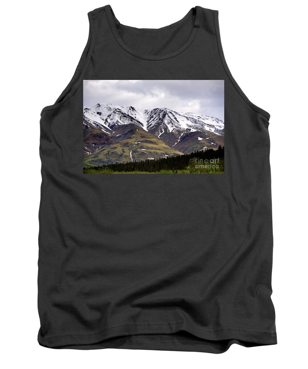 Mountains Tank Top featuring the photograph Visit Alaska by Lorenzo Cassina