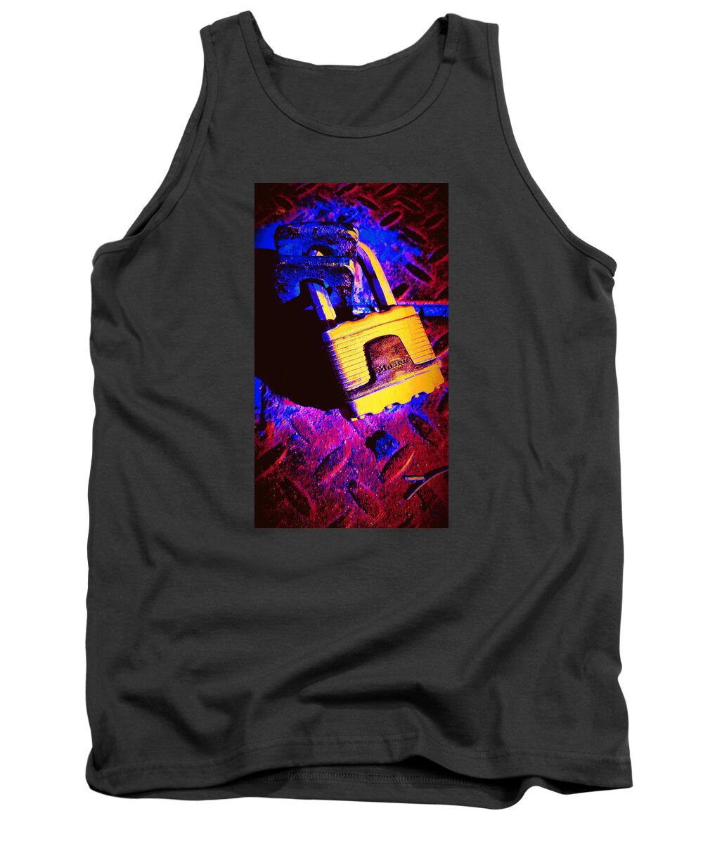 Lock Tank Top featuring the photograph We Are All Pandora by James Stoshak
