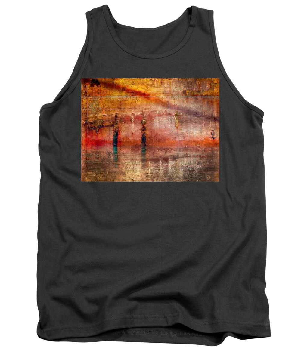Abstract Tank Top featuring the photograph Waiting by Marcia Lee Jones