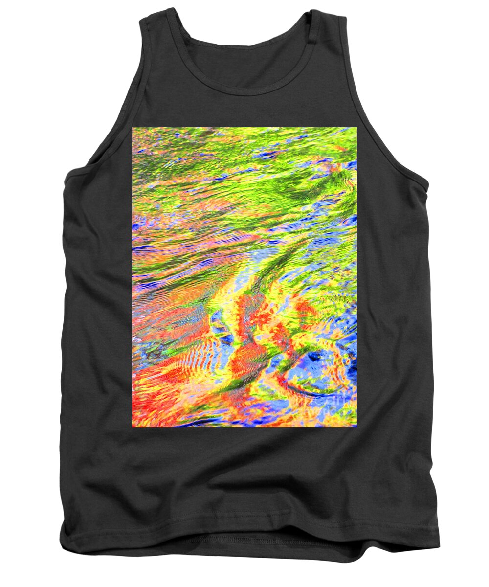 Abstract Tank Top featuring the photograph Walk In Glory by Sybil Staples