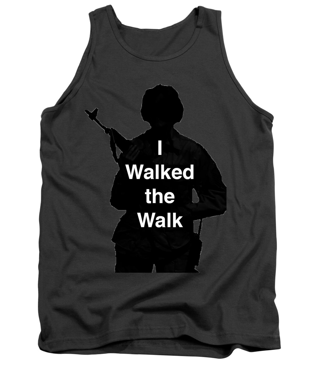 Female Tank Top featuring the photograph Walk the Walk by Melany Sarafis