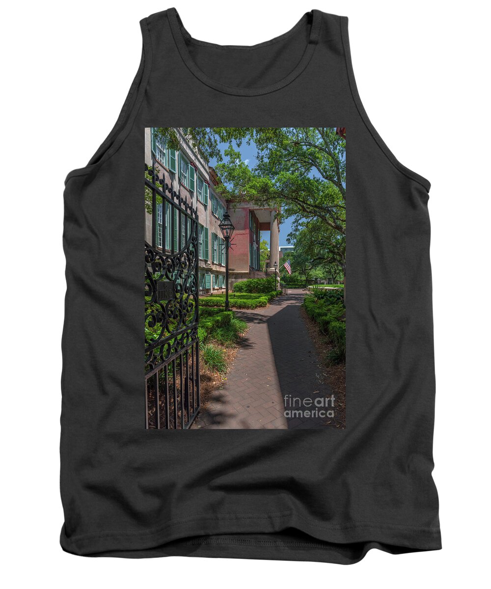 College Of Charleston Sc Tank Top featuring the photograph Walk with Me by Dale Powell