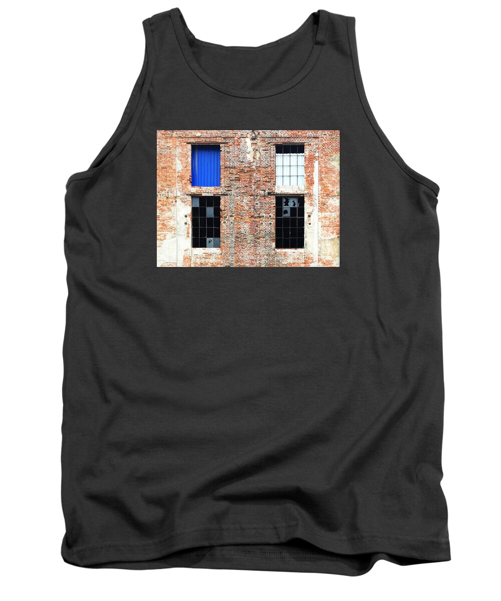Architecture Tank Top featuring the photograph Walls 2 by Pat Miller
