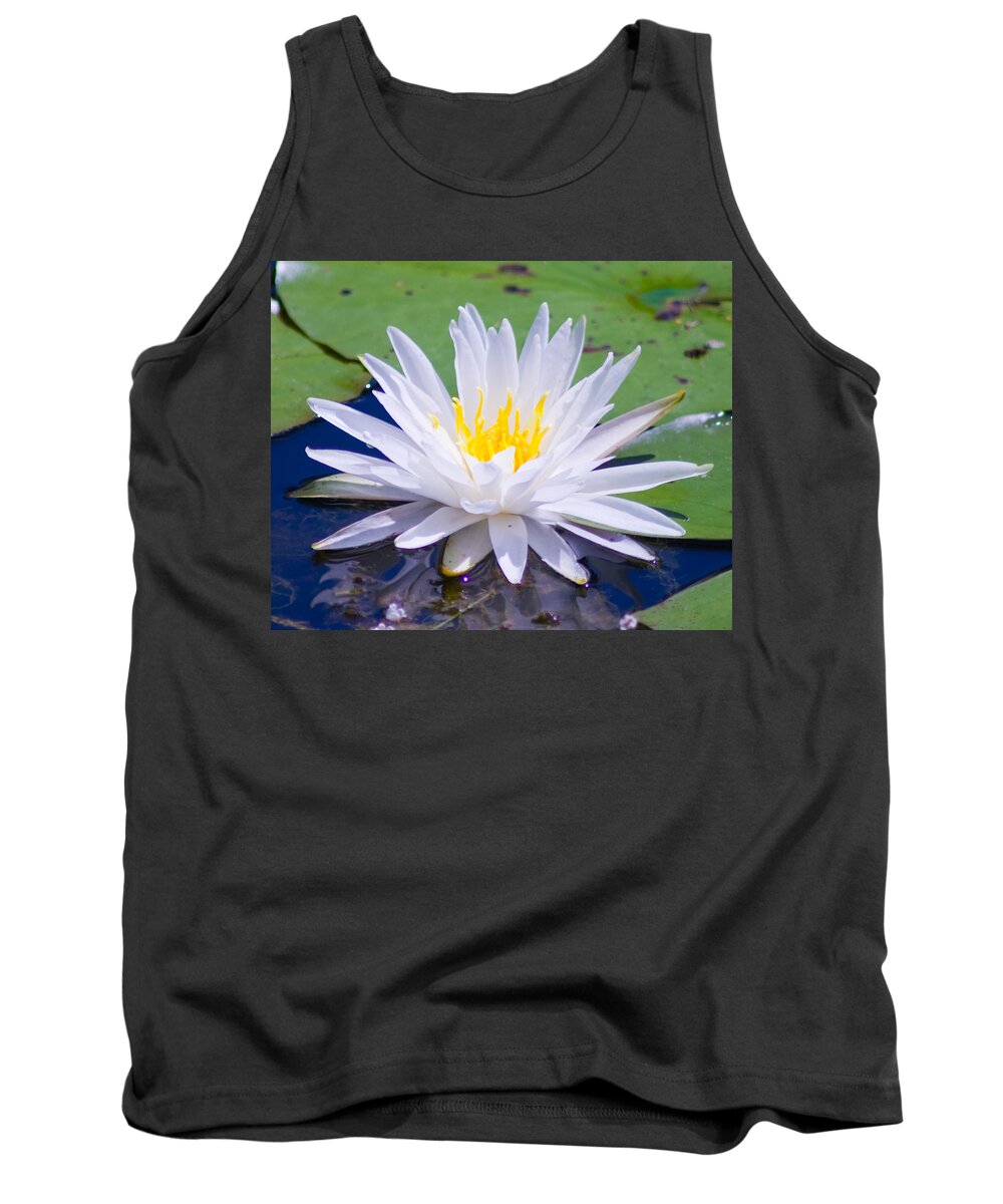Water Lily Tank Top featuring the photograph Water Lily by Bill Barber