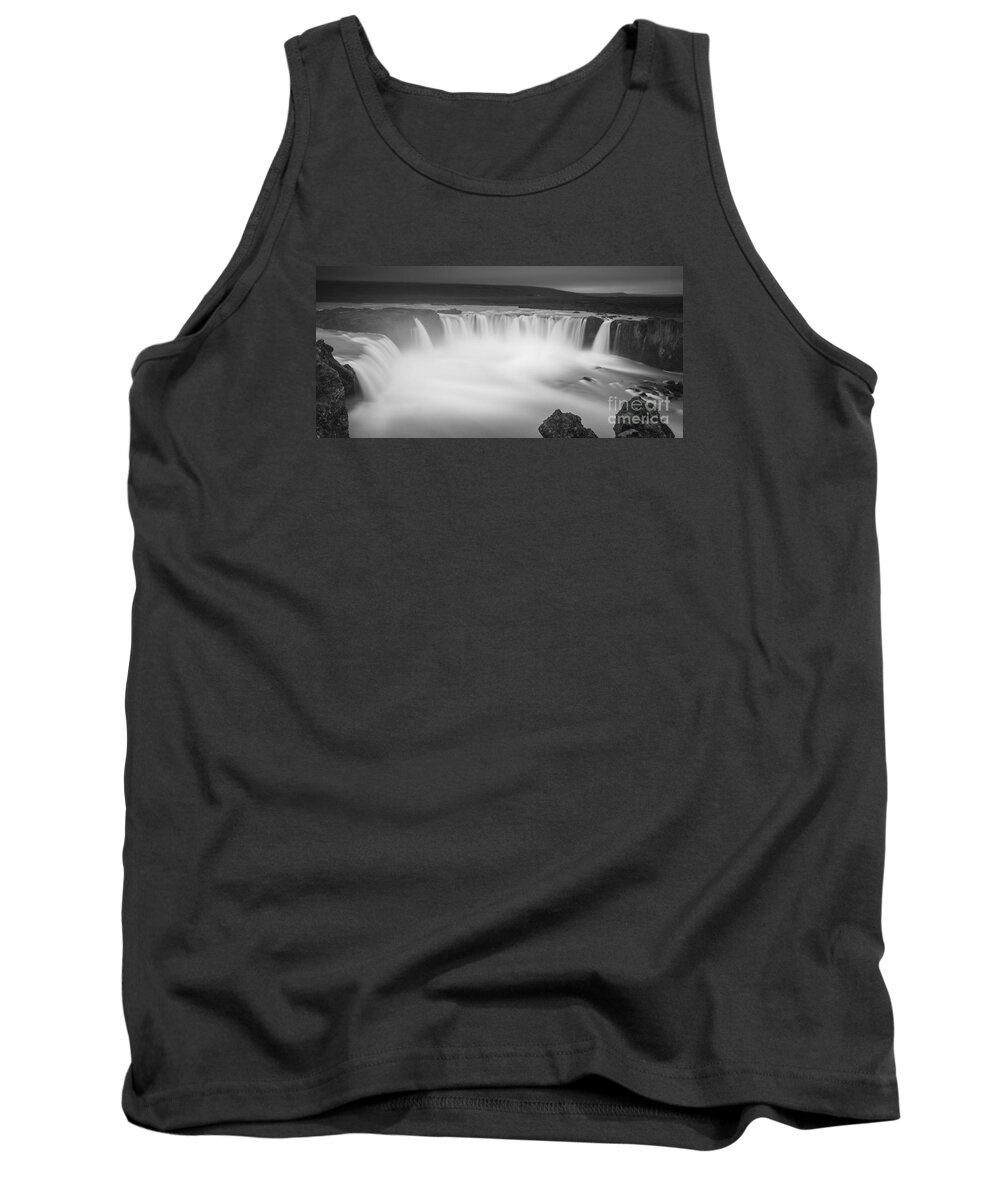 Water Tank Top featuring the photograph Waterfall Of The Gods Iceland by Gunnar Orn Arnason