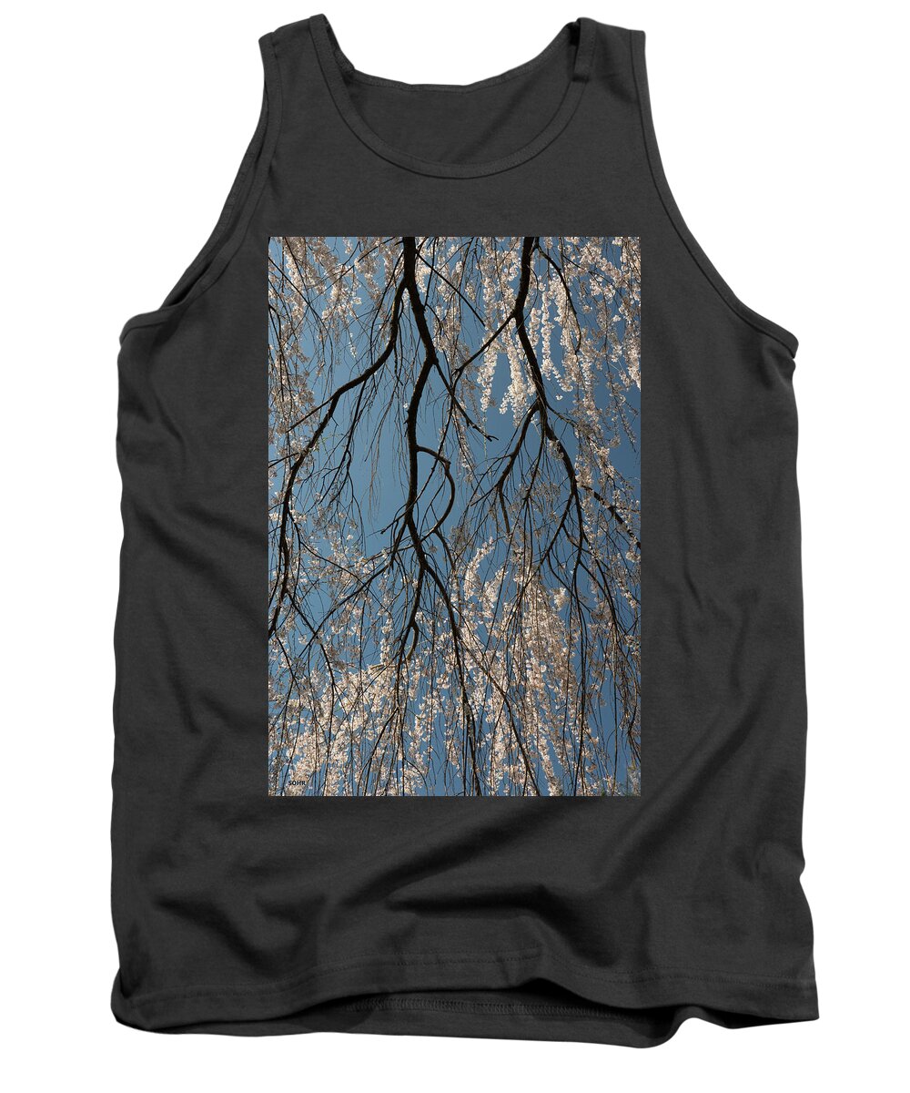 Trees Tank Top featuring the photograph Weeping Cherry #2 by Dana Sohr