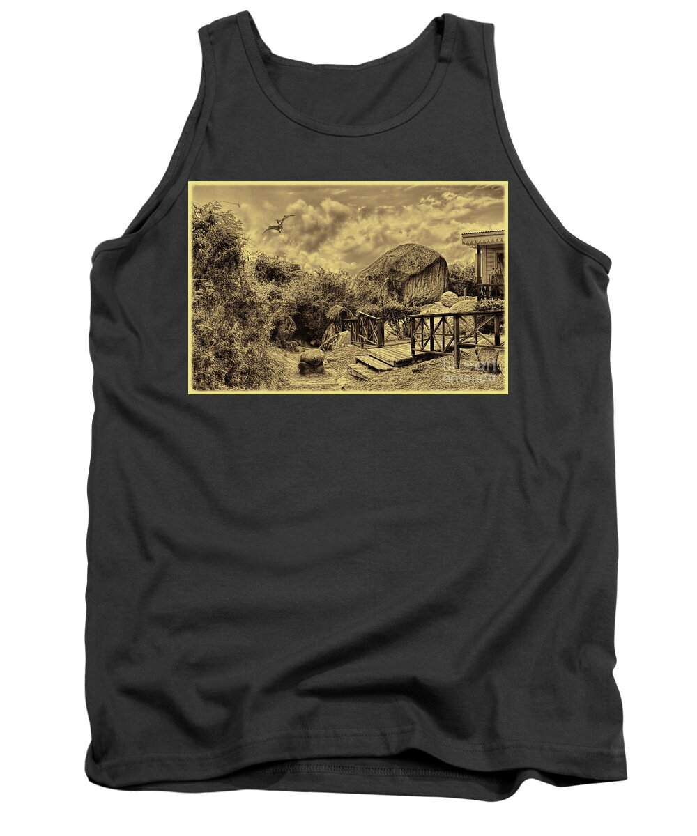 Landscape Tank Top featuring the photograph Welcome To The Baths National Park by Olga Hamilton