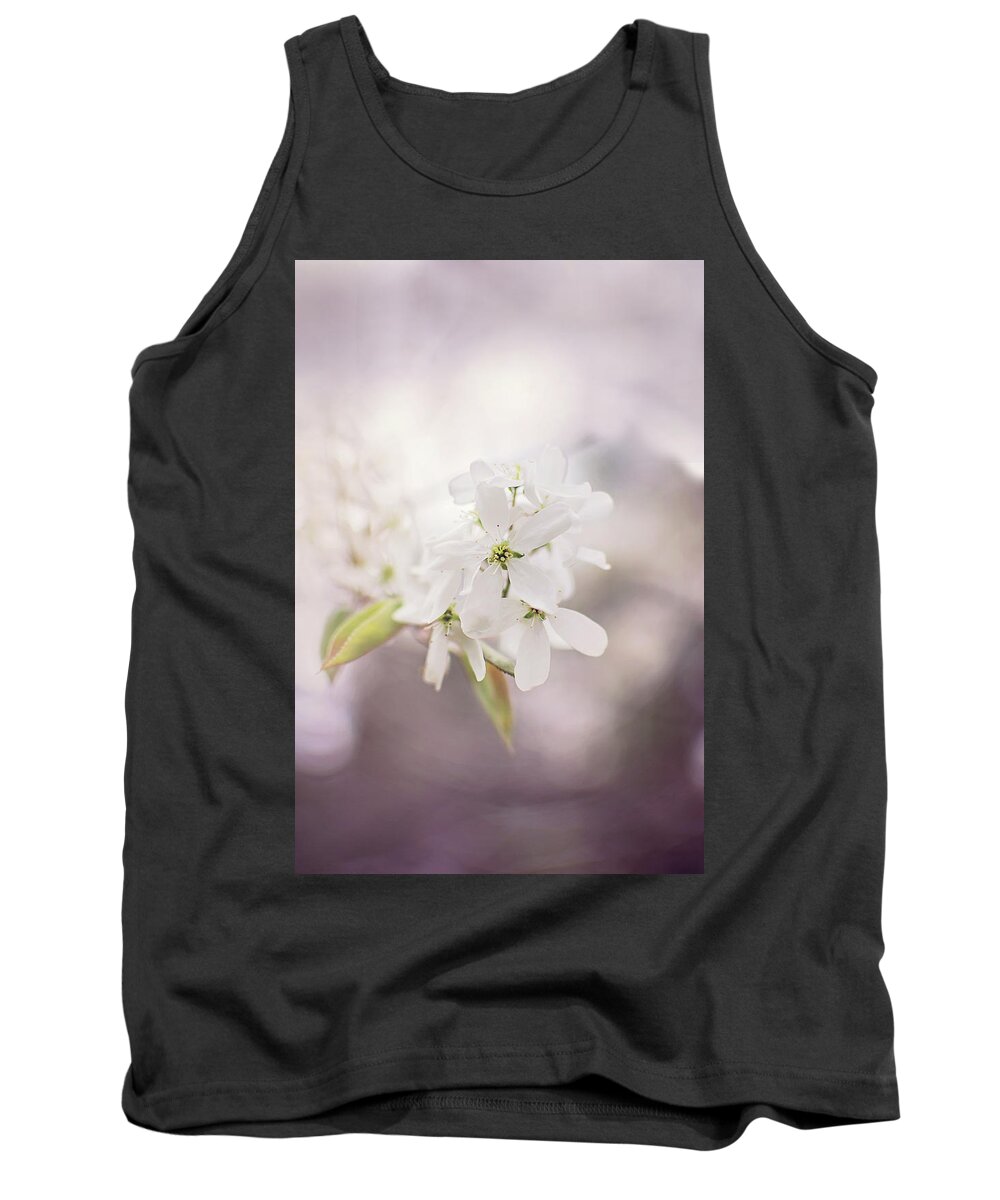 Wild Plum Tree Blossom Tank Top featuring the photograph Wild Plum Tree Blossom by Gwen Gibson