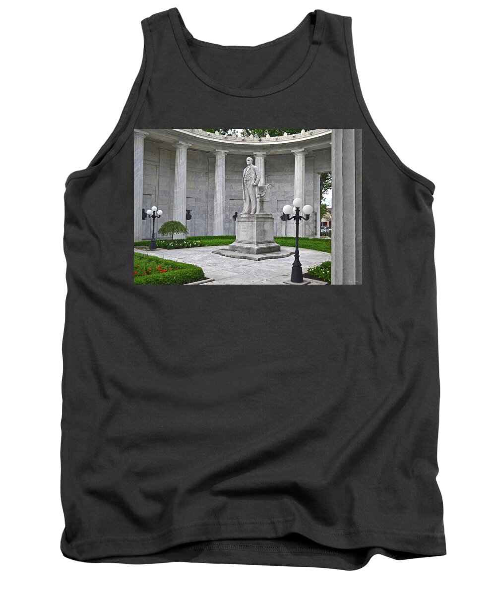 25th President Tank Top featuring the photograph William McKinley Memorial 004 by George Bostian
