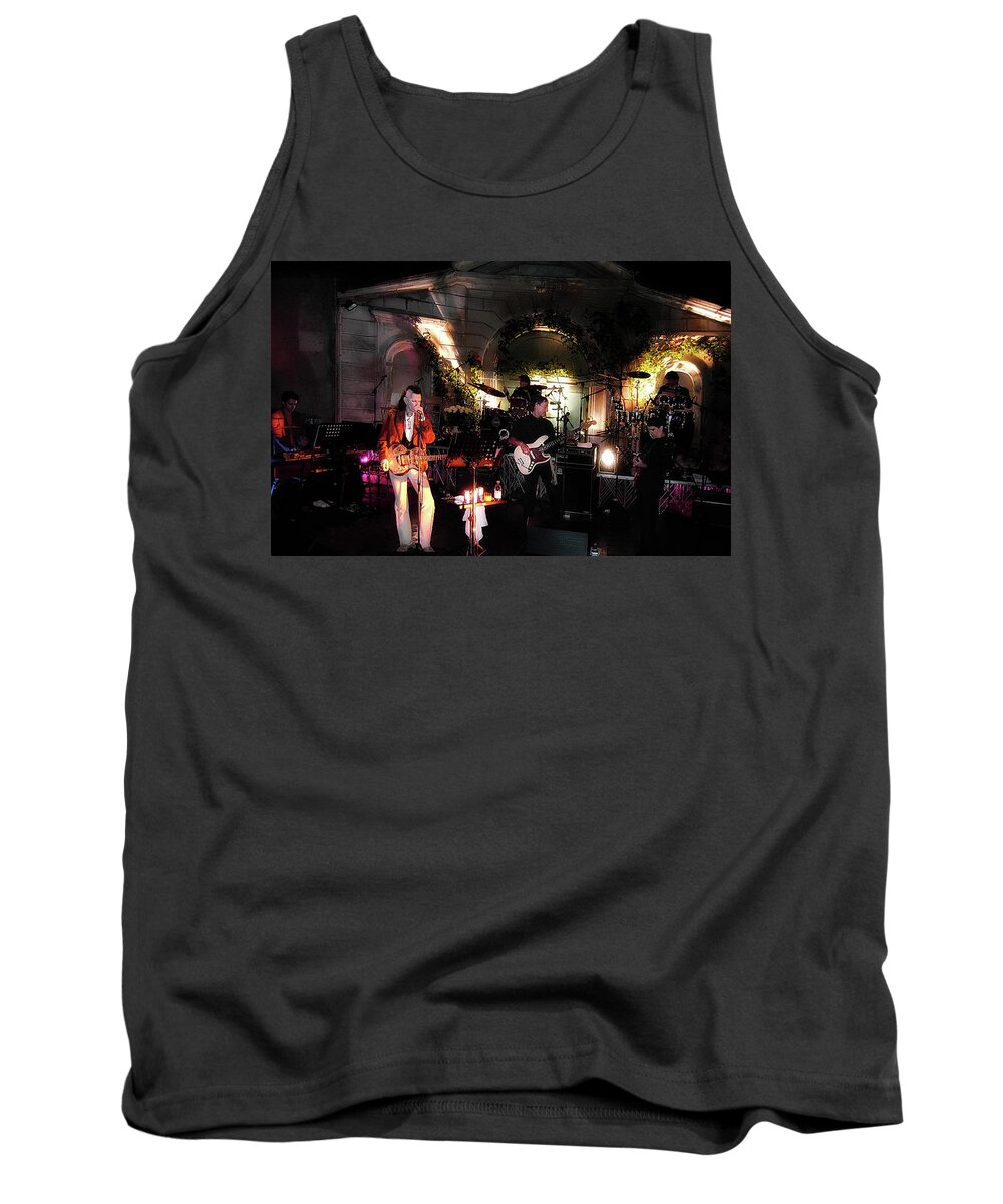 Mink Deville Tank Top featuring the photograph Willy DeVille - 2003 by Micah Offman