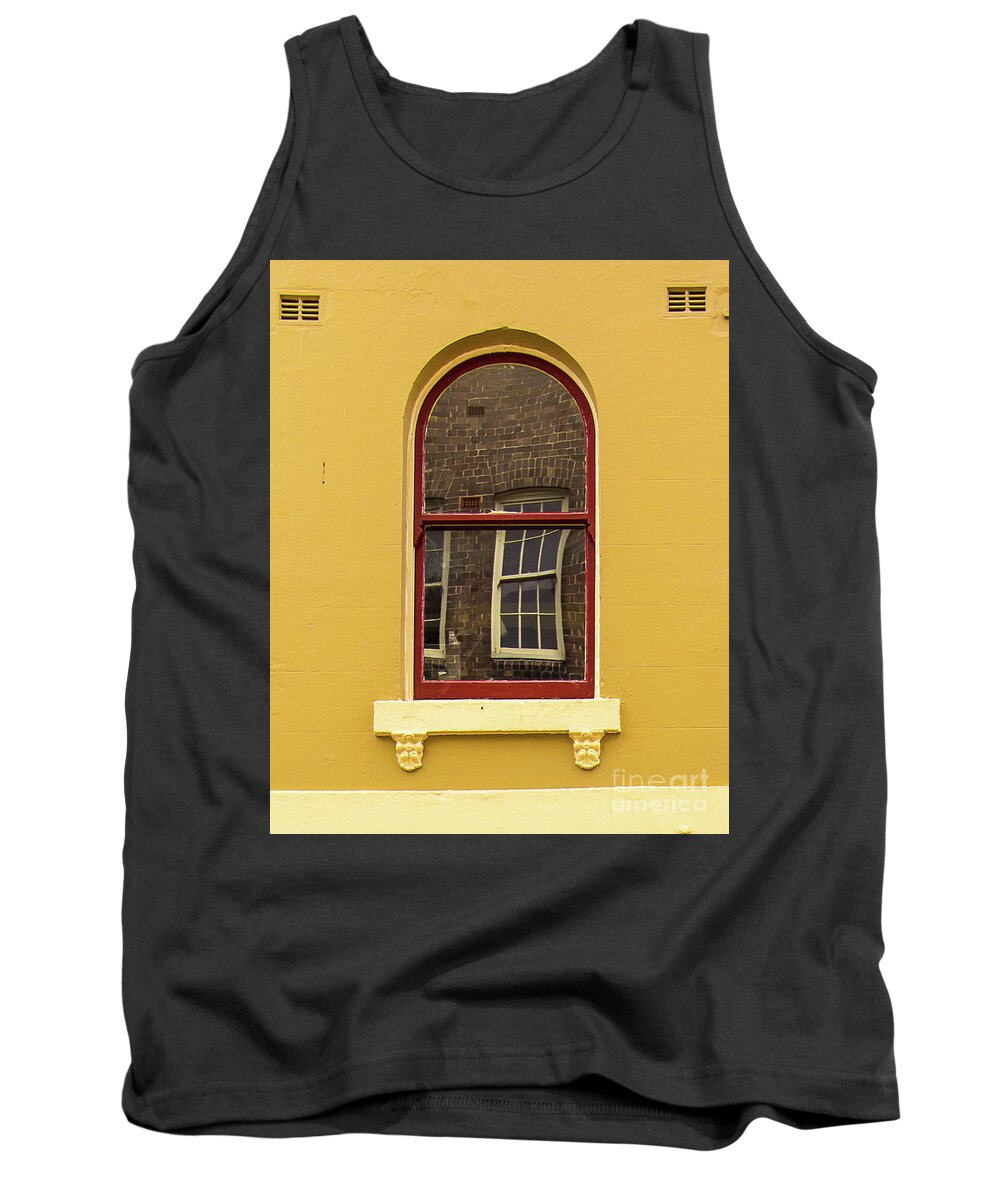Window Tank Top featuring the photograph Window and Window 2 by Perry Webster