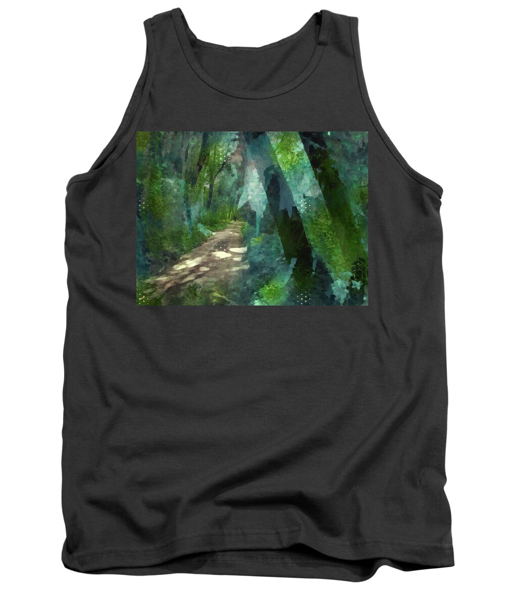 Woods Tank Top featuring the photograph Wonderland by Suzy Norris