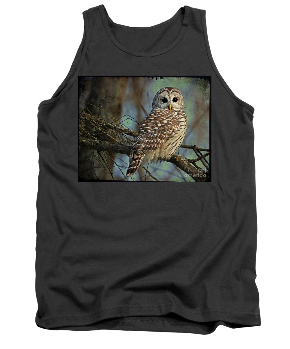  Tank Top featuring the digital art Woodland Goddess by Heather King