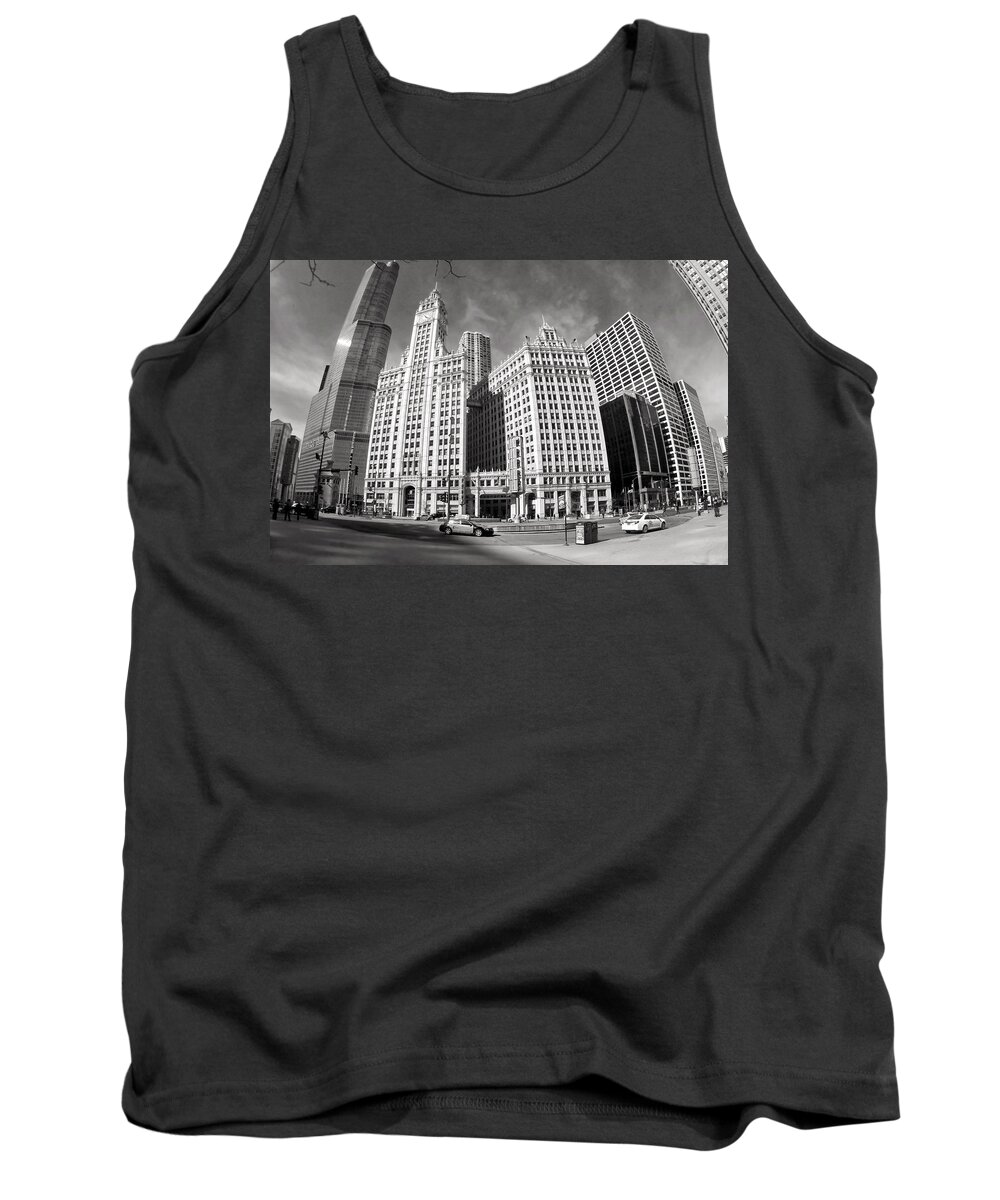 Chicago Tank Top featuring the photograph Wrigley Building - Chicago by Jackson Pearson