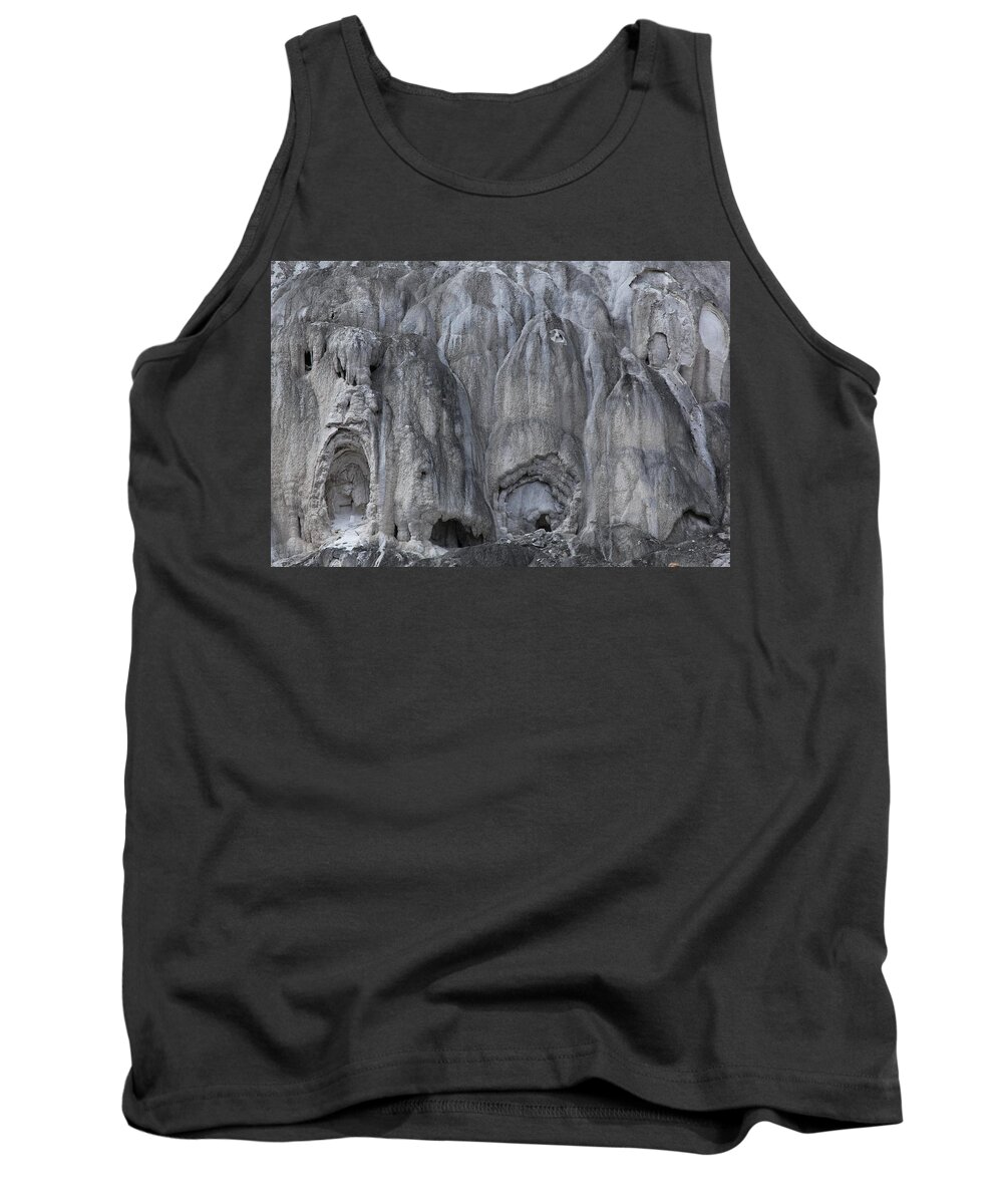 Texture Tank Top featuring the photograph Yellowstone 3683 by Michael Fryd
