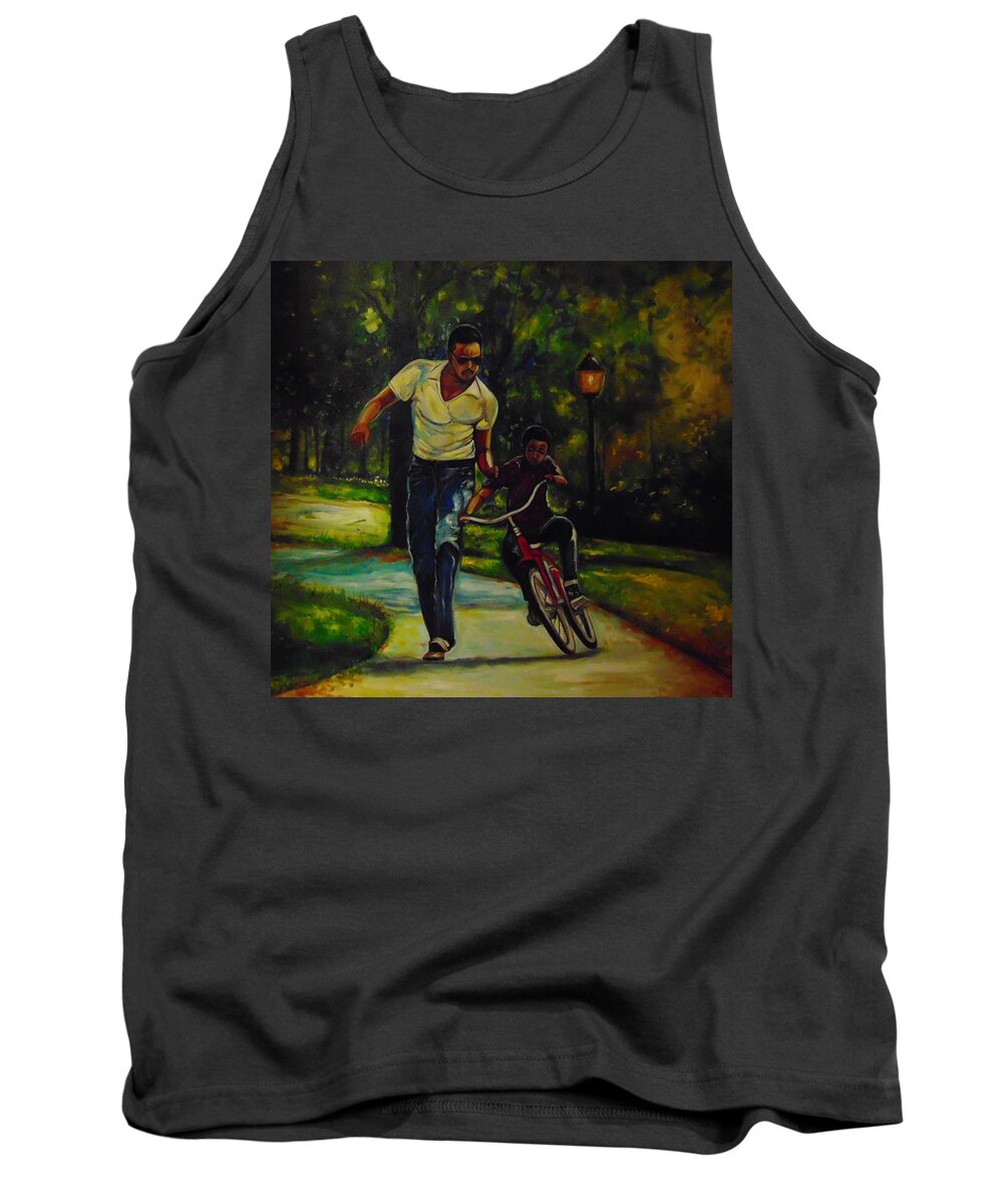 African American Art Tank Top featuring the painting Yes You Can by Emery Franklin